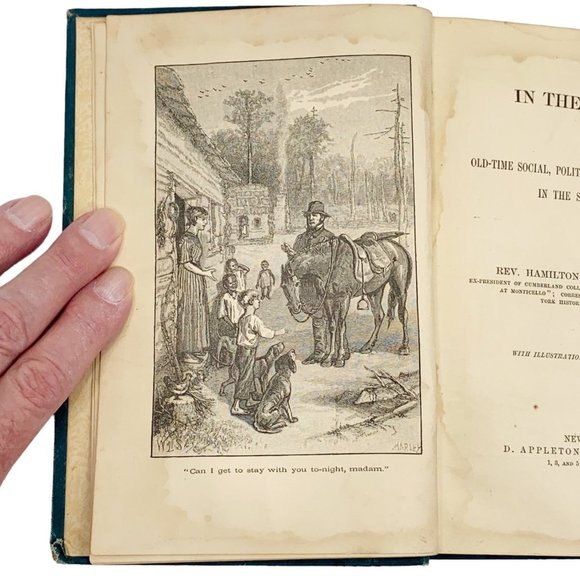 In The Brush Hamilton Pierson 1881 Book 1st Edition Social Political Religious - Picture 11 of 16